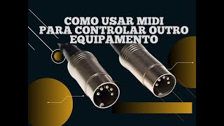 COMO USAR MIDI EM QUALQUER EQUIPAMENTO dicas fyp instrumento [upl. by Marnie]