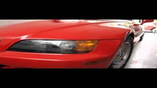 BMW Z3 Detailed Menzerna polishes Collinite 845 [upl. by Nani]