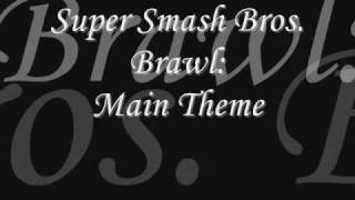 Super Smash Bros Brawl Main Theme Lyrics [upl. by Sachsse]