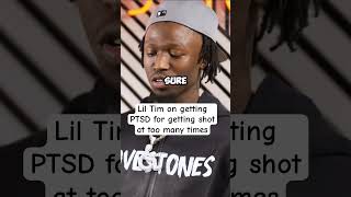 LilTim gets PTSD for getting shot at too many times shorts rap rapinterview djvlad liltim [upl. by Marthe]