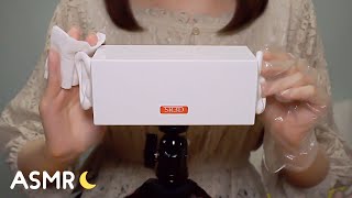 ASMR 耳を触る音👂 耳のマッサージ、コットン、ゴム手袋、ウェットティッシュ 声なしNo Talking [upl. by Philemon]