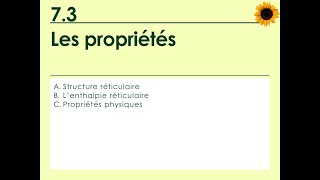 73 Les propriétés des composés ioniques [upl. by Azerila888]