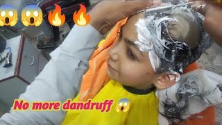 Most attractive head shaved sensitive skin how to control hair fall 😳HeadShave by Man 🪒 [upl. by Malda546]