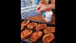 How to make Rabanadas  Portuguese French Toast [upl. by Nannie]