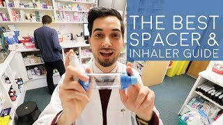 How To Use A Spacer With Inhaler  How To Use Spacer Device  How To Use Aerochamber With Ventolin [upl. by Mikkel]