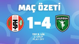 MAÇ ÖZETİ  TFF 3 Lig 2 Grup Play Off  Turgutluspor 1  4 Efeler 09 Spor Futbol Kulübü [upl. by Cudlip]