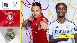 Real Madrid vs FC Twente  UEFA Women’s Champions League 202425 Matchday 4 Full Match [upl. by Tyrone878]