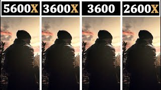 Ryzen 5 5600X vs 3600X vs 3600 vs 2600X  1080P 1440P Ultrawide 4K [upl. by Nahsaj]