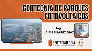 GEOTECNIA EN PARQUES FOTOVOLTAICOS [upl. by Stanly]