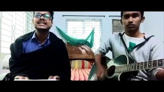 Ami Tomay Valobashi Jogote Hoiasi Doshi  Acoustic Cover by Rafin Arahan amp Sumon [upl. by Atiram]