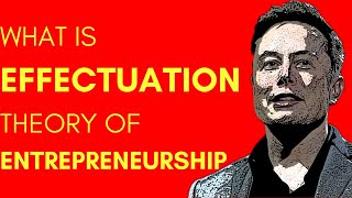 Effectuation Theory of Entrepreneurship  Part 1 [upl. by Ainitsirc438]