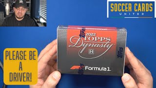 TRYING TO BEAT OUR CHARLES LECLERC PULL   2022 Topps Formula 1 Dynasty Box Opening And Review [upl. by Ennaitsirhc405]