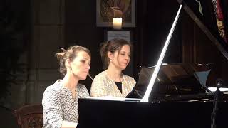 Antonin Dvorak 18411904 Slawische Tänze  Gabriella Adorjàn amp EvaMaria Neidhart Klavier [upl. by Cristoforo]