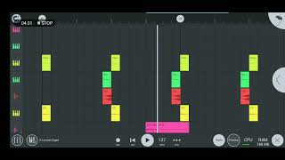 how to make Gqom on FL studio mobile 2024 [upl. by Yeleak]