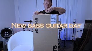 My New Fender Bass Unboxing [upl. by Ibson]