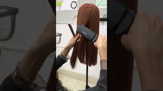 Voici comment faire un lissage effet brushing 😱💥 havinahair hairtok hairstore hairstyle [upl. by Lemej]