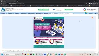 Webinar PreMatrícula Mateonet 2023 [upl. by Chrisman]