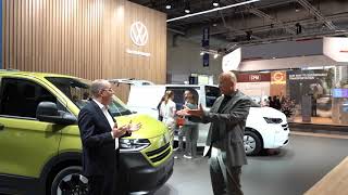 IAA 2024 Kurzinterview mit Lars Krause Vorstand Vertrieb amp Marketing Volkswagen Nutzfahrzeuge [upl. by Anilatak136]