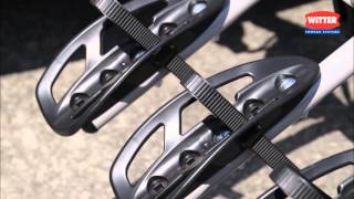 ZX310 Three Bike Cycle Carrier from Witter Towbars [upl. by Evania]