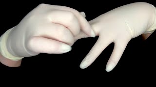 ASMR Just Latex Gloves for Anxiety and Stress Relief [upl. by Narret]