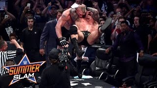 Randy Orton vs Brock Lesnar SummerSlam 2016 only on WWE Network [upl. by Wycoff]