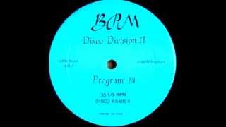 Disco Division II  Program 14 DISCO FAMILY A Side [upl. by Sieber]