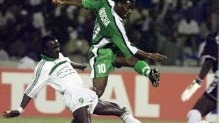 Nigeria v Senegal  2000 African Nations Cup  QuarterFinal [upl. by Anderea294]