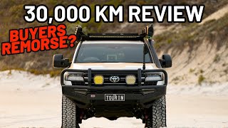 300 SERIES LAND CRUISER REVIEW  Oil Burning DPF Dusting Codes Economy Recalls Breakages [upl. by Asira]