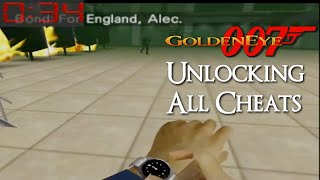 GoldenEye 007 N64  Cheats [upl. by Rotsen]