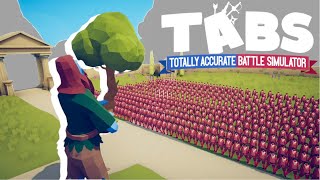 500 HALFLINGS VS TREE GIANT  Totally Accurate Battle Simulator  Part 8 [upl. by Anatniuq]