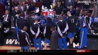 Stan Van Gundy Yells Like a Crow  Game 3 Magic vs Sixers  2009 NBA Playoffs [upl. by Neibart]