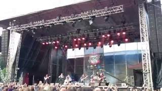 Luca Turillis Rhapsody  Il Cigno Nero Live at Masters of Rock 2016 [upl. by Ennovi]