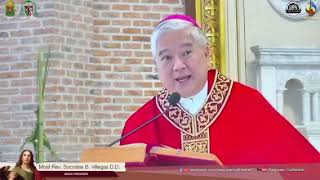 Archbp Socrates Villegas Homily  Palm Sunday Homily Year B [upl. by Heyes491]