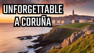 The magnificent city of A Coruña La Coruña in Galicia in 4K Spain 🇪🇸 [upl. by Ydissahc]