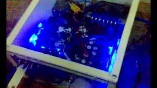 2x TDA1562 amp 250W RMS anfi  kabin projemiz [upl. by Filia126]