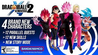 NEW DLC PACK 17 FINAL REVEALS  Dragon Ball Xenoverse 2  Free Update amp Future Saga Chapter 1 [upl. by Aciraa]