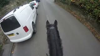 probably the most hectic bridleway ive ever been on [upl. by Akzseinga735]