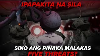 IPAPAKITA NA SILA  ANG PINAKA MALAKAS SA FIVE THREATS  HXH TAGALOG [upl. by Tipton]