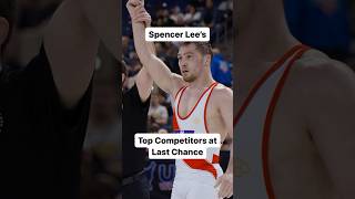 Look at the field Spencer Lee has at 57kg going into Last Chance Olympic Qualifier 👀 [upl. by Guinn]