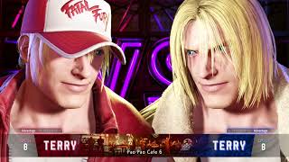 Terry VS Terry Lv 8 Com Fight Street Fighter 6 [upl. by Gaut53]