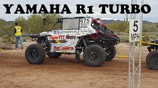 Polaris Rzr XPT with Turbo Yamaha R1 conversion [upl. by Mcallister]