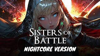 Sisters of Battle Nightcore  Epic Gaming Music  Warhammer 40k Song  Female Vocals  Lyrics [upl. by Turmel]