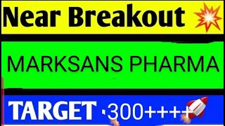 MARKSANS PHARMA SHARE LATEST NEWS TODAYMARKSANS PHARMA SHARE TARGETMARKSANS PHARMA SHARE ANALYSIS [upl. by Ahseen]