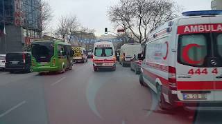 KALP KRİZİ GEÇİREN HASTASI ACİL NAKLEDİYORUZ  Ambulans İstanbul [upl. by Ahsiel]