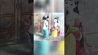 In this strange world only girls with small feet get married shorts viralshorts anime animation [upl. by Ahrendt]