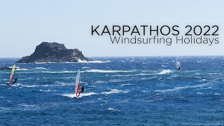 Karpathos Windsurfing Holidays 2022  5K [upl. by Lupita408]