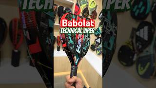 Feel the difference with the Babolat Technical Viper padel head lebron juan [upl. by Oleg]