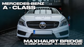 MERCEDESBENZ ACLASS  MAXHAUST BRIDGE [upl. by Hanforrd]