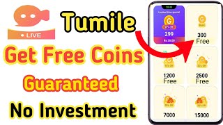 Tumile App Par Coins Kaise Badhaye  Tumile App Free Coins  Tumile App Free Coins Hack FahadTech05 [upl. by Lehsreh]