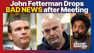 John Fetterman Drops BAD NEWS on Democrats After Meeting with Pete Hegseth [upl. by Irtemed931]